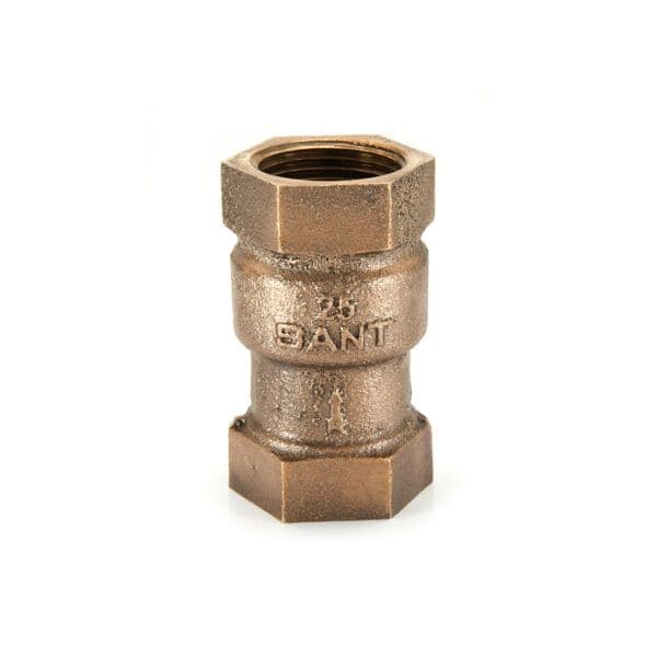 Sant Bronze Vertical Lift Check Valve IS 8